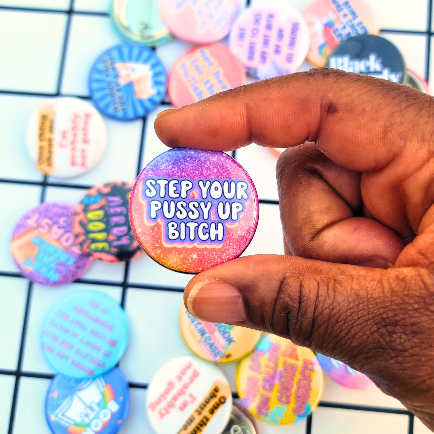 STEP YOUR PUSSY BUTTON