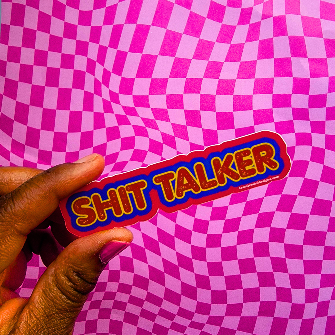 S*-T TALKER STICKER