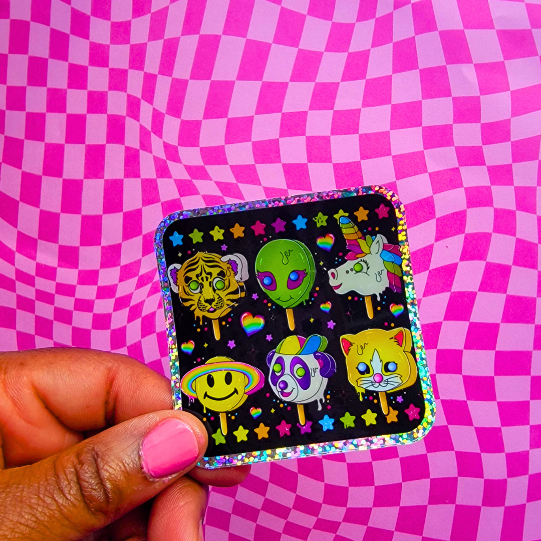 RAINBOW NOSTALGIA STICKER