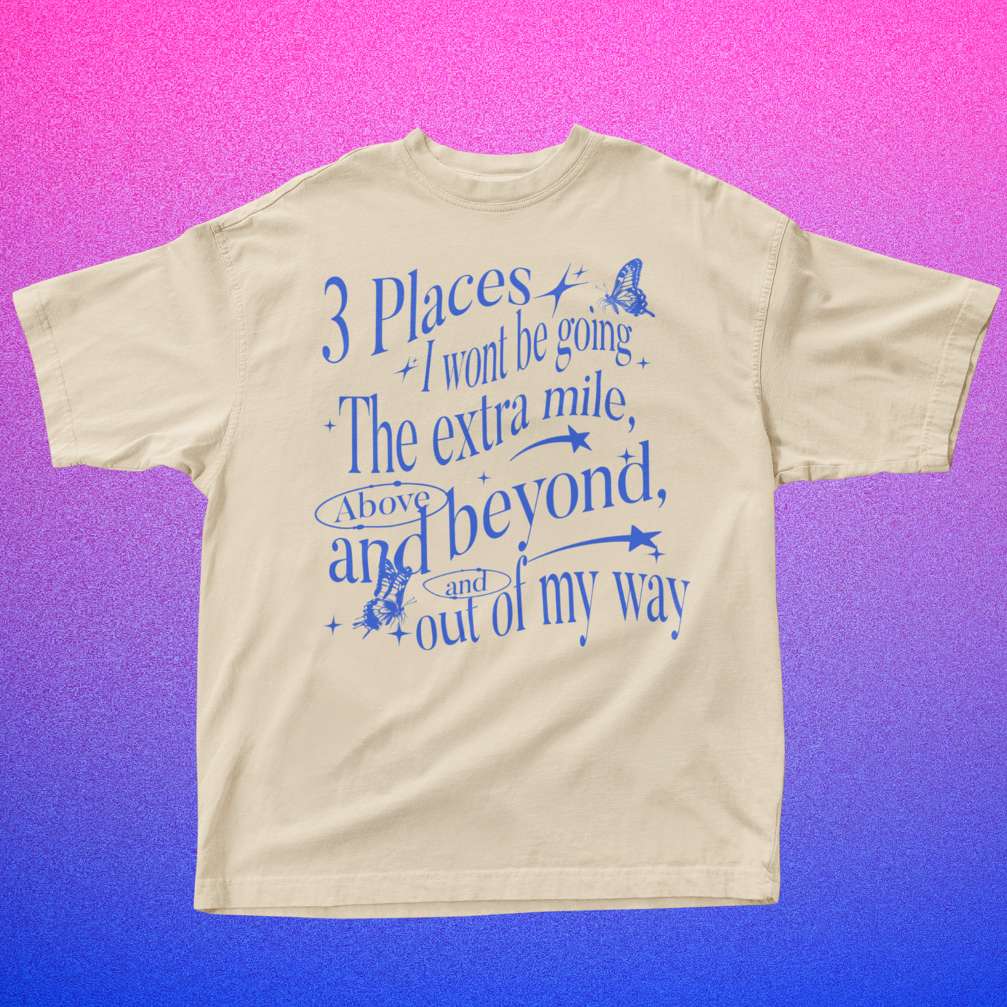 3 PLACES T-SHIRT
