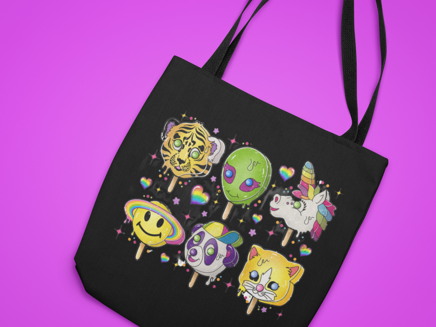 RAINBOW NOSTALGIA TOTE BAG