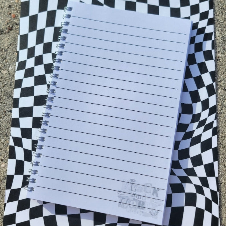 BLACK AND NERDY NOTEBOOK