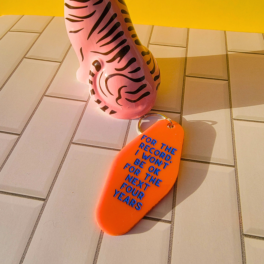 FOR THE RECORD...KEYCHAIN