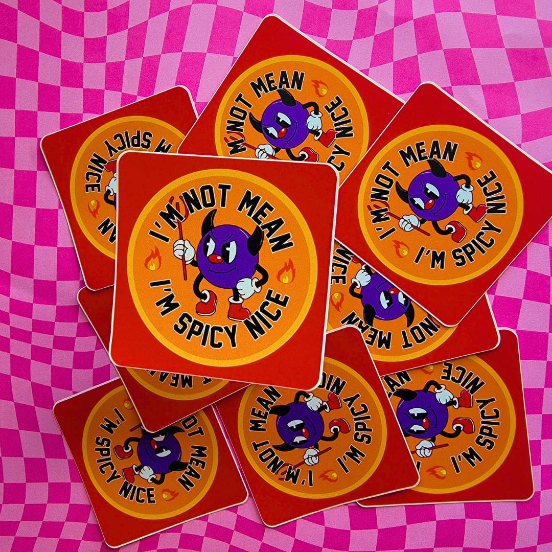 SPICY NICE STICKER