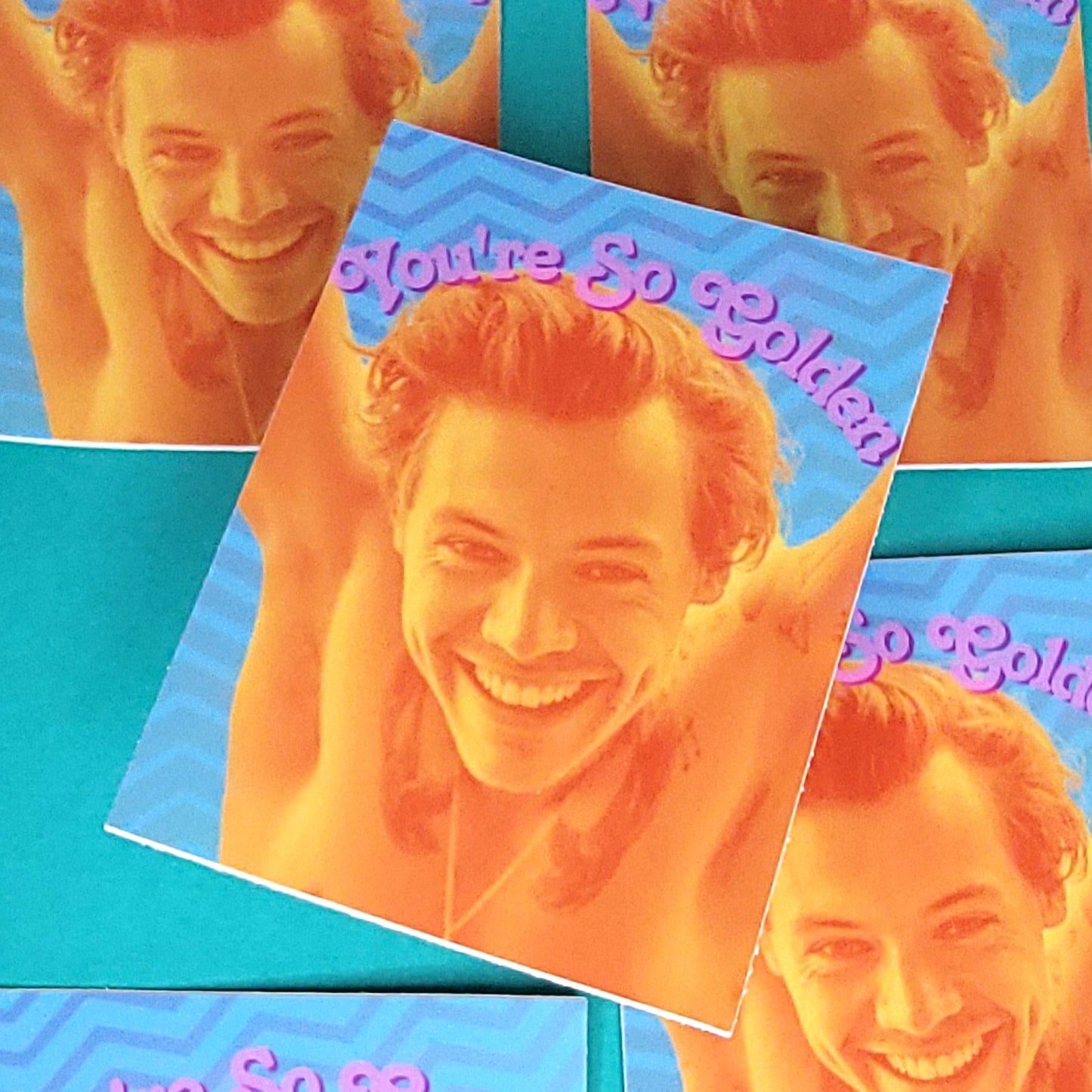 YOU'RE SO GOLDEN HARRY STYLES STICKER