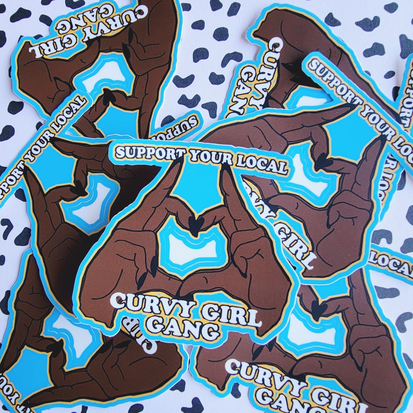 CURVY GIRL GANG STICKERS