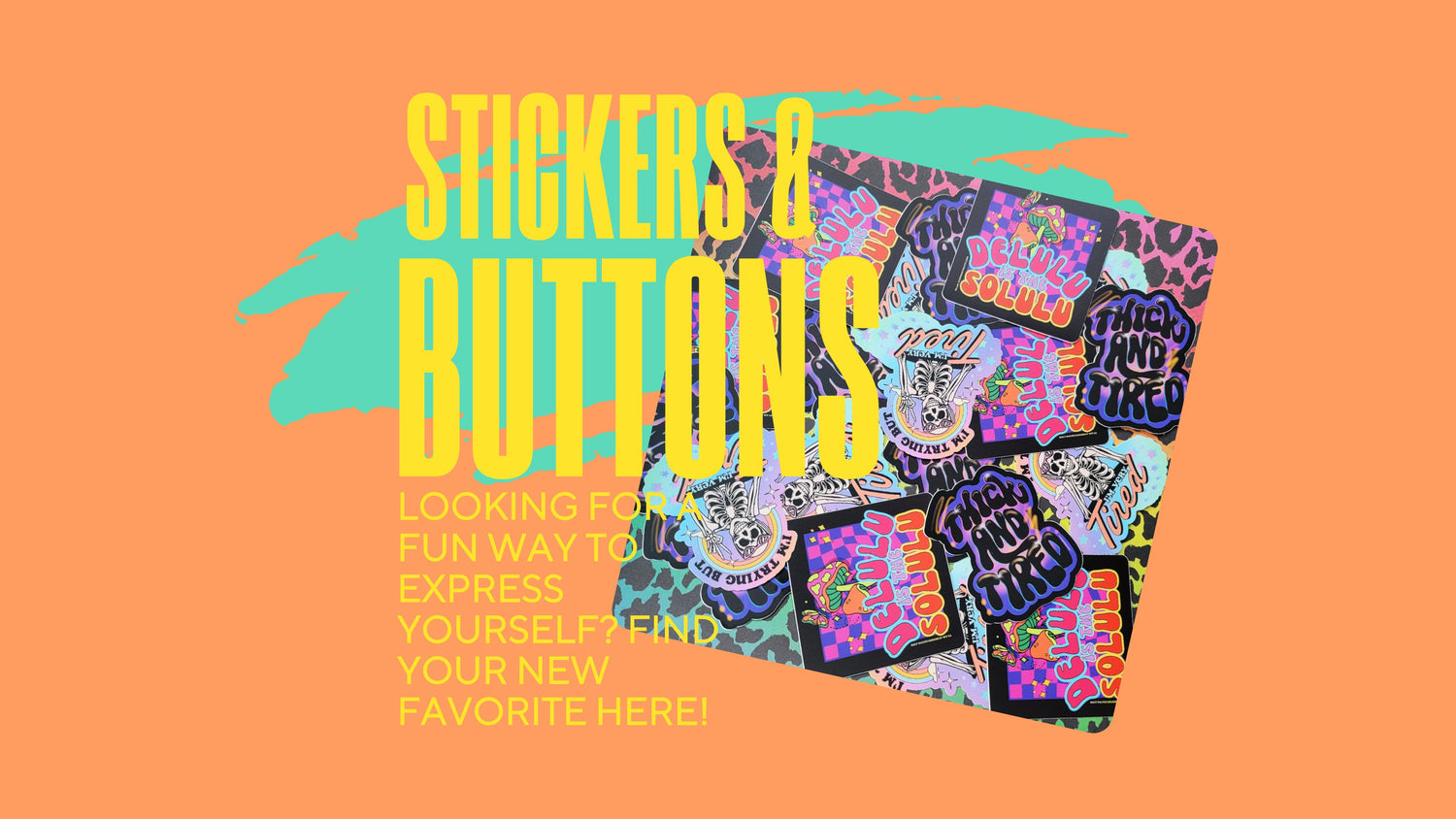 BUTTONS & STICKERS