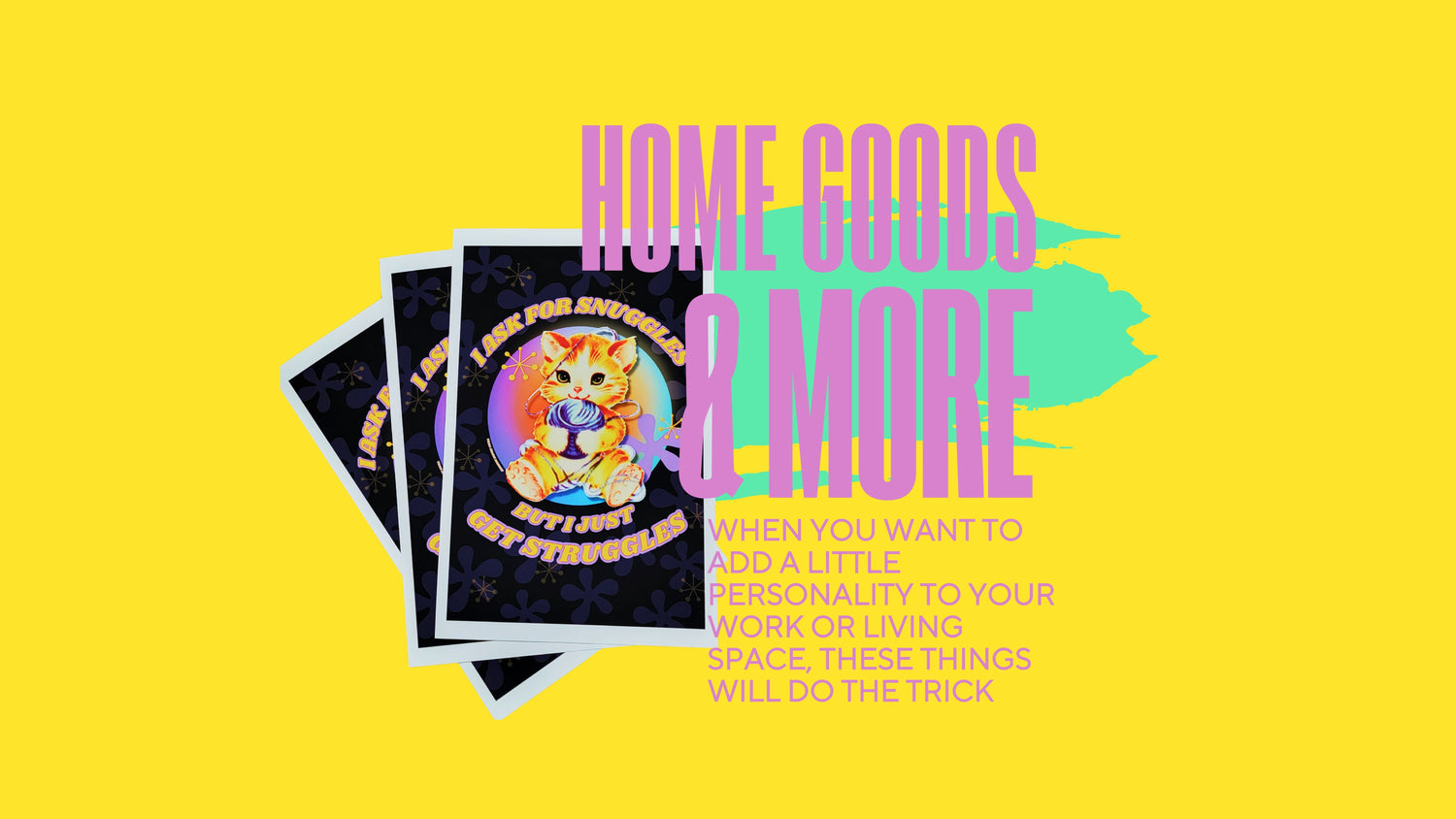 HOME GOODS AND DECOR