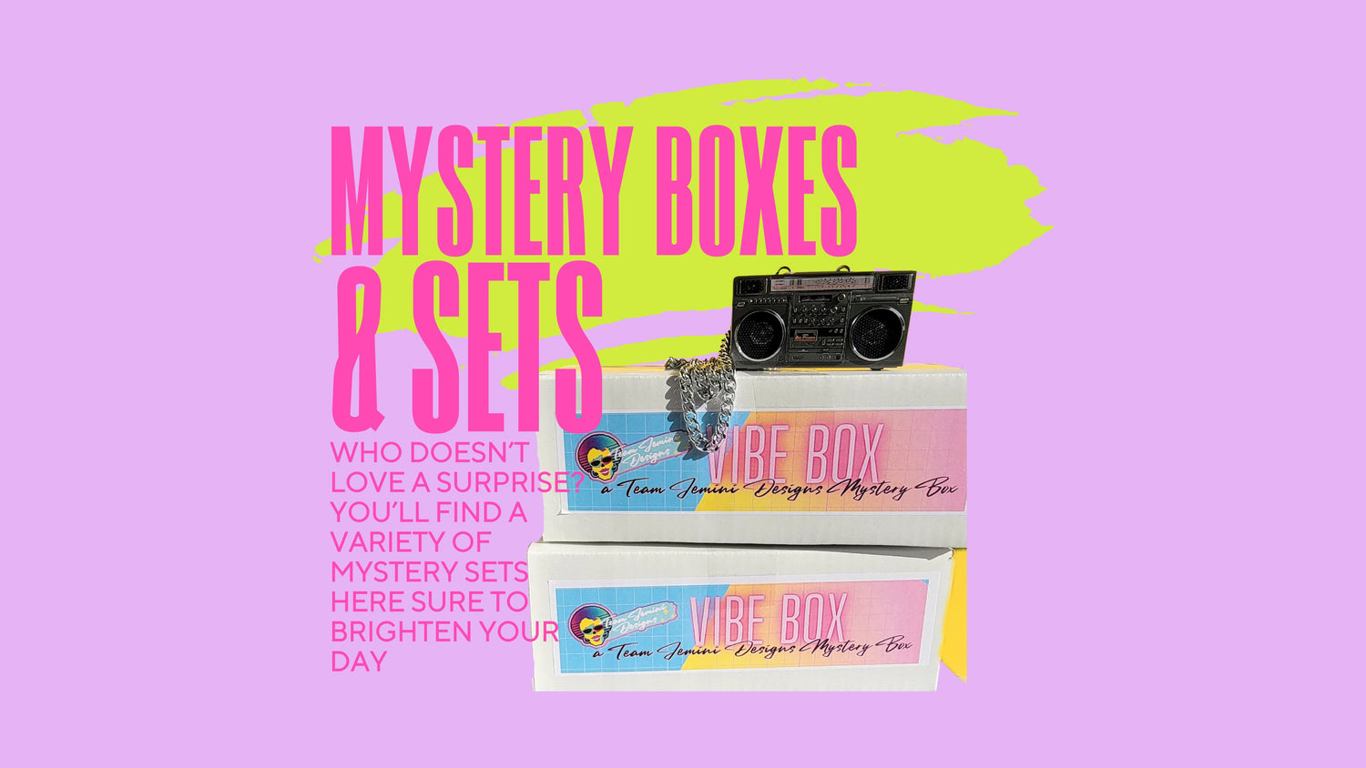 TJD MYSTERY SETS