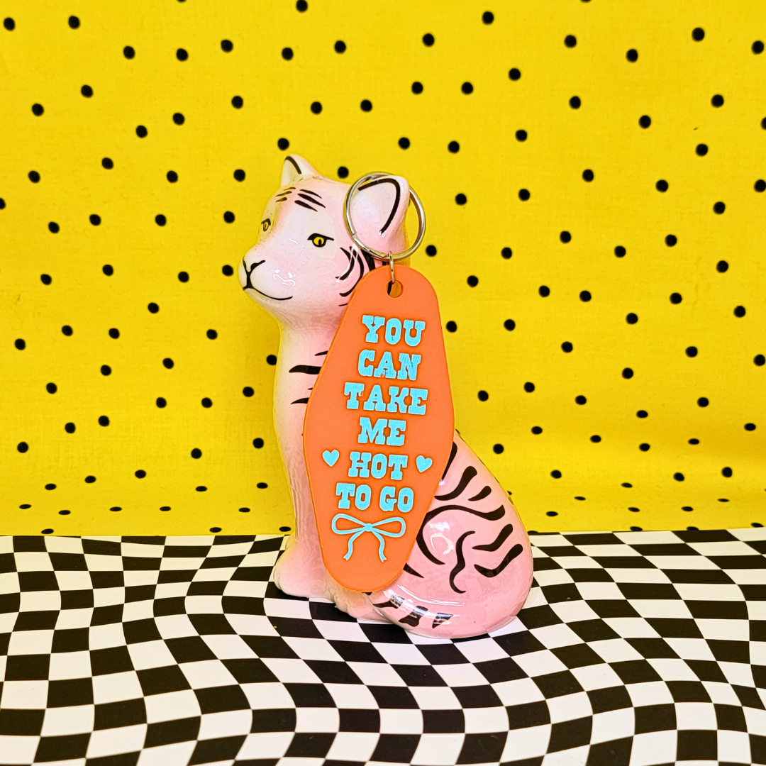 I WON'T BE OK KEYCHAIN