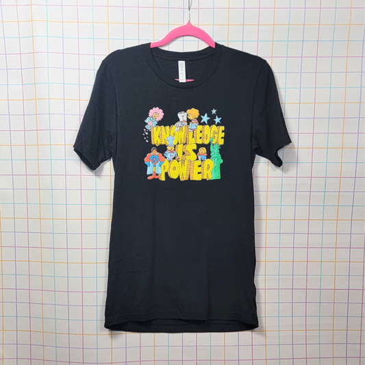 KNOWLEDGE IS POWER T-SHIRT