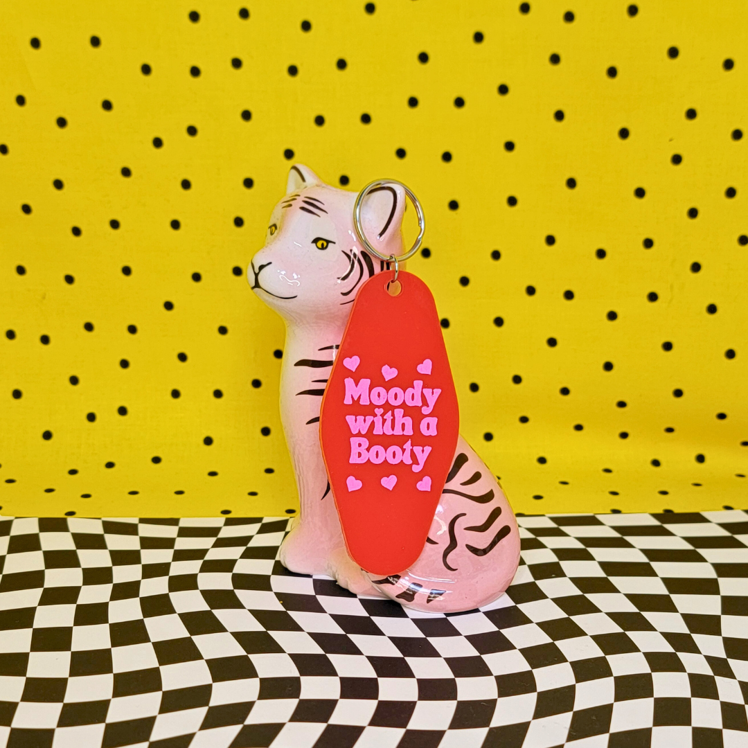 MOODY WITH A BOOTY KEYCHAIN