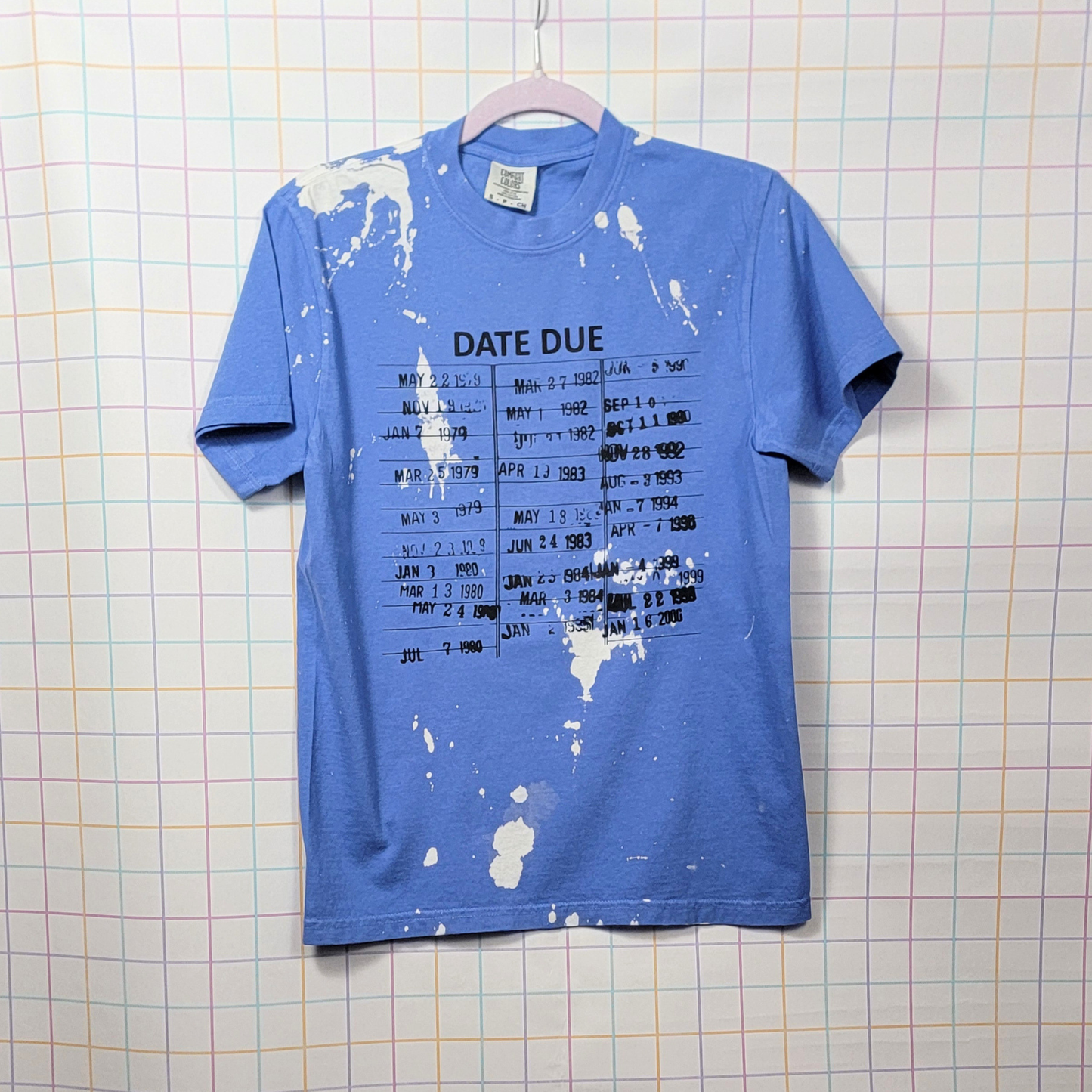 DUE DATE CARD T-SHIRT