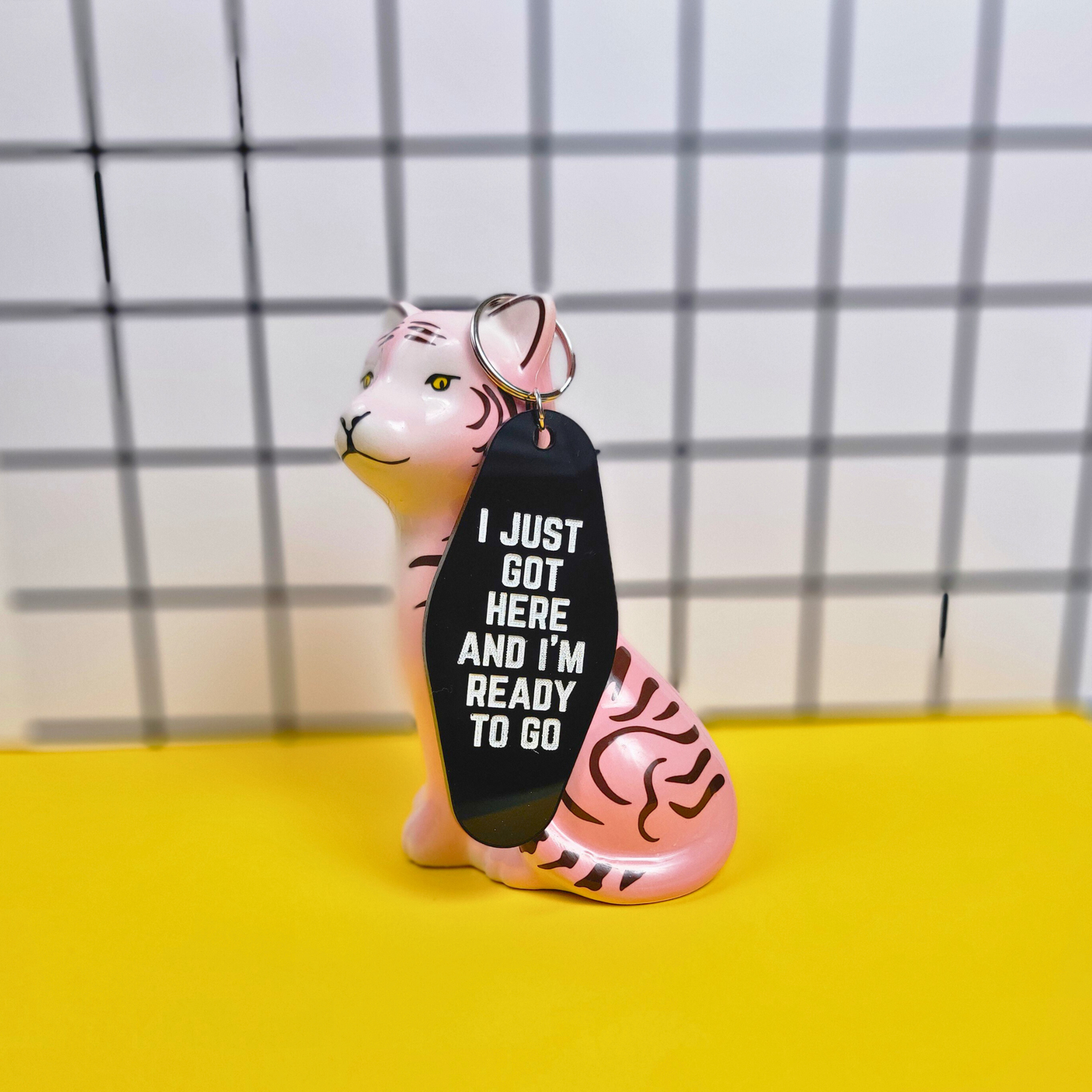 READY TO GO KEYCHAIN