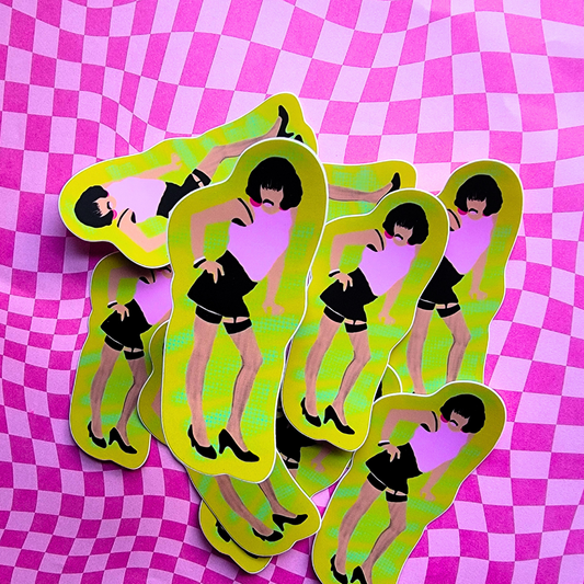QUEEN FREDDIE STICKER