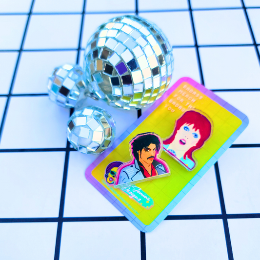 LEGENDS ACRYLIC PIN SET