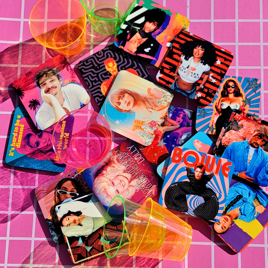 POP CULTURE COASTERS