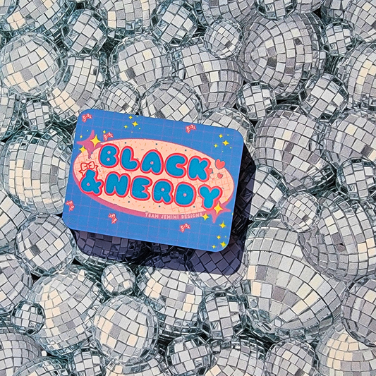 BLACK & NERDY MAGNETS