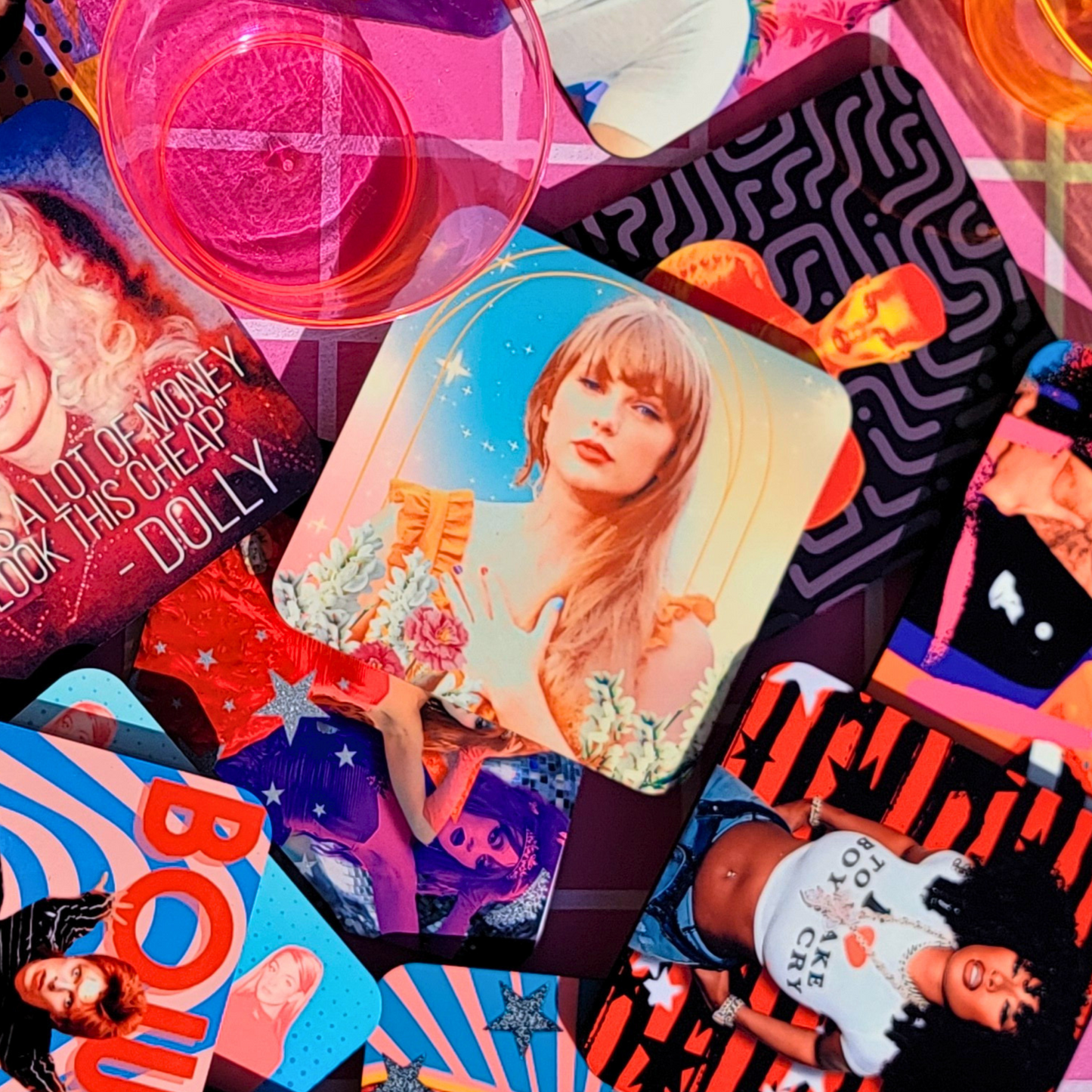 POP CULTURE COASTERS