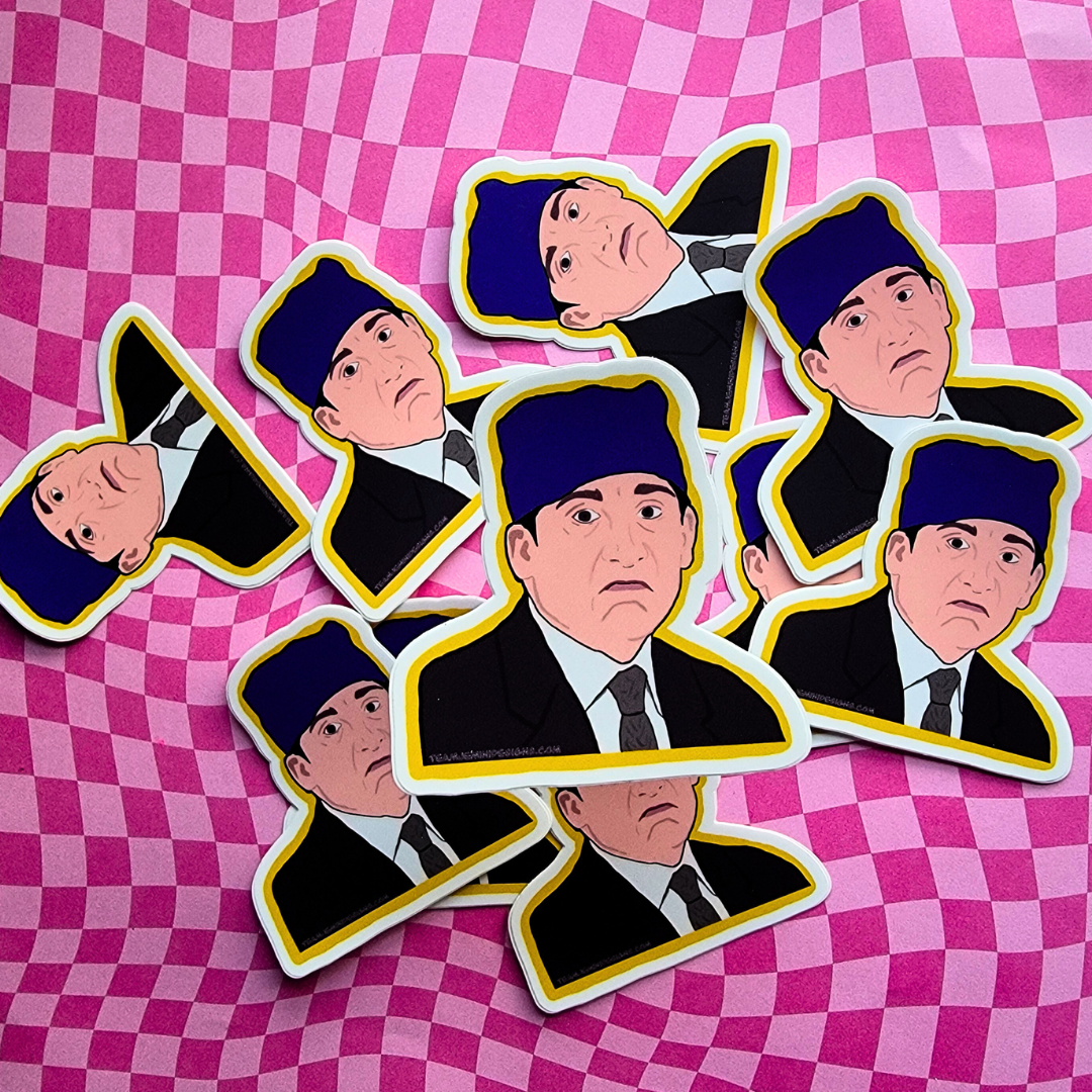 PRISON MIKE STICKER