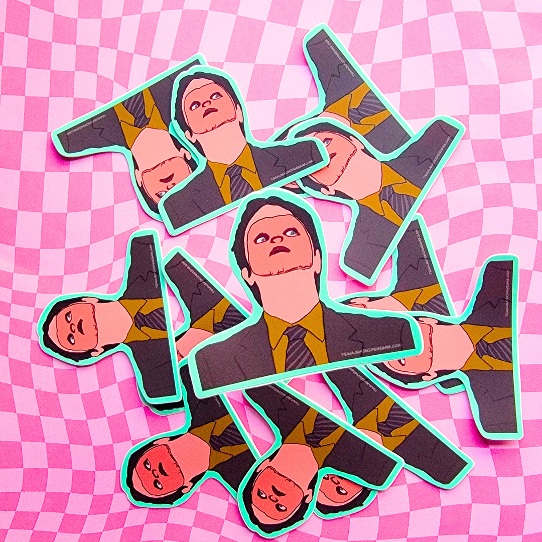 DWIGHT RULES STICKER