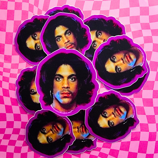 PRETTY PURPLE ONE STICKER