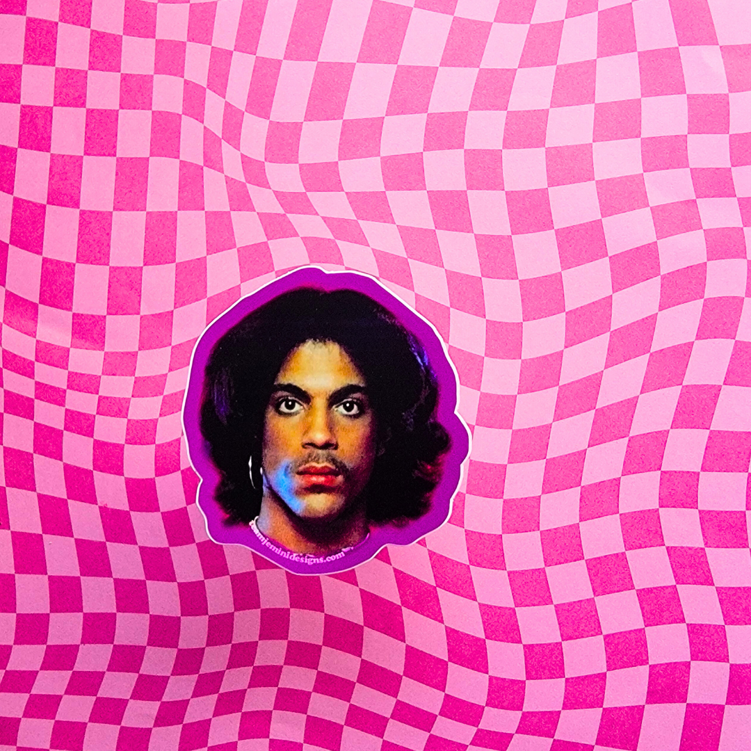 PRETTY PURPLE ONE STICKER