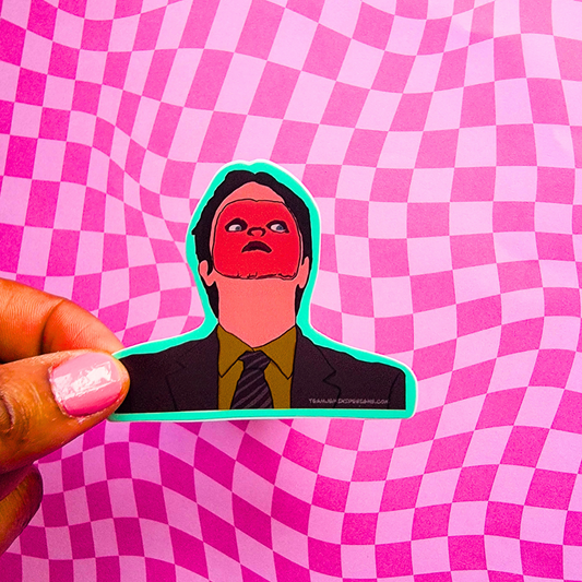 DWIGHT RULES STICKER