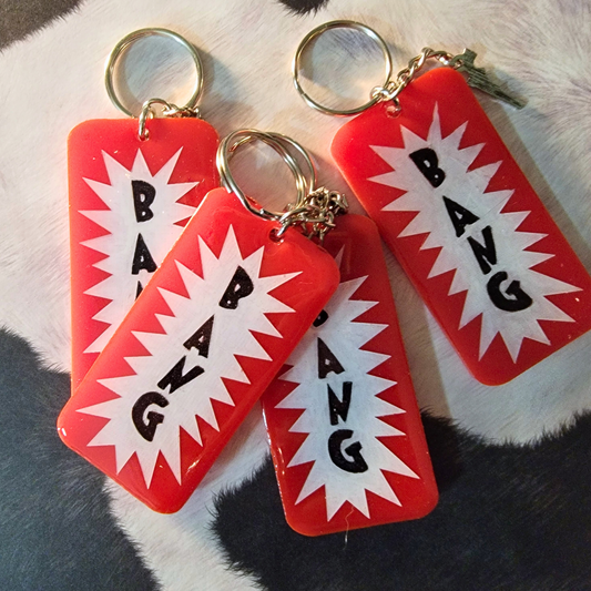 BANG BANG KEYCHAIN