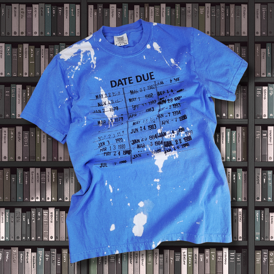 DUE DATE CARD T-SHIRT