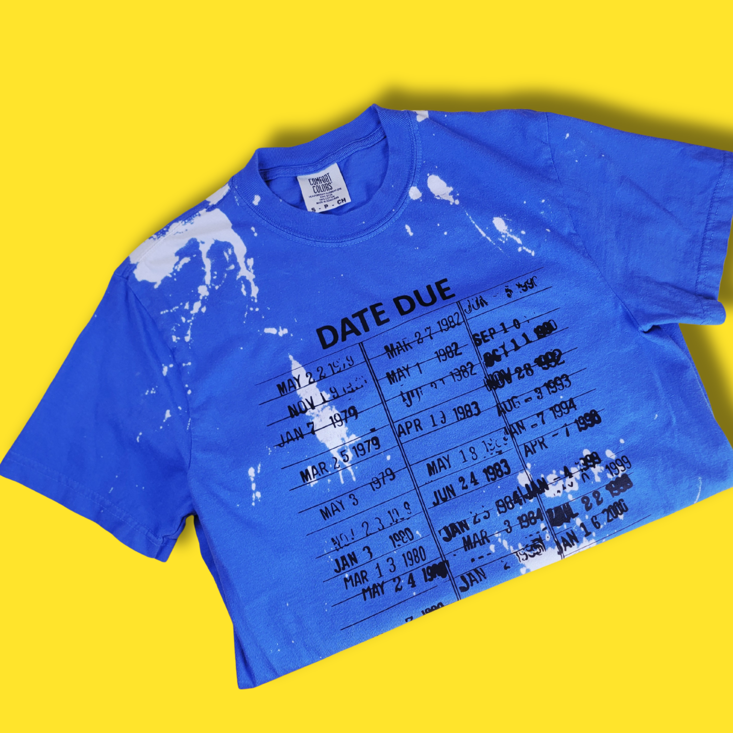 DUE DATE CARD T-SHIRT