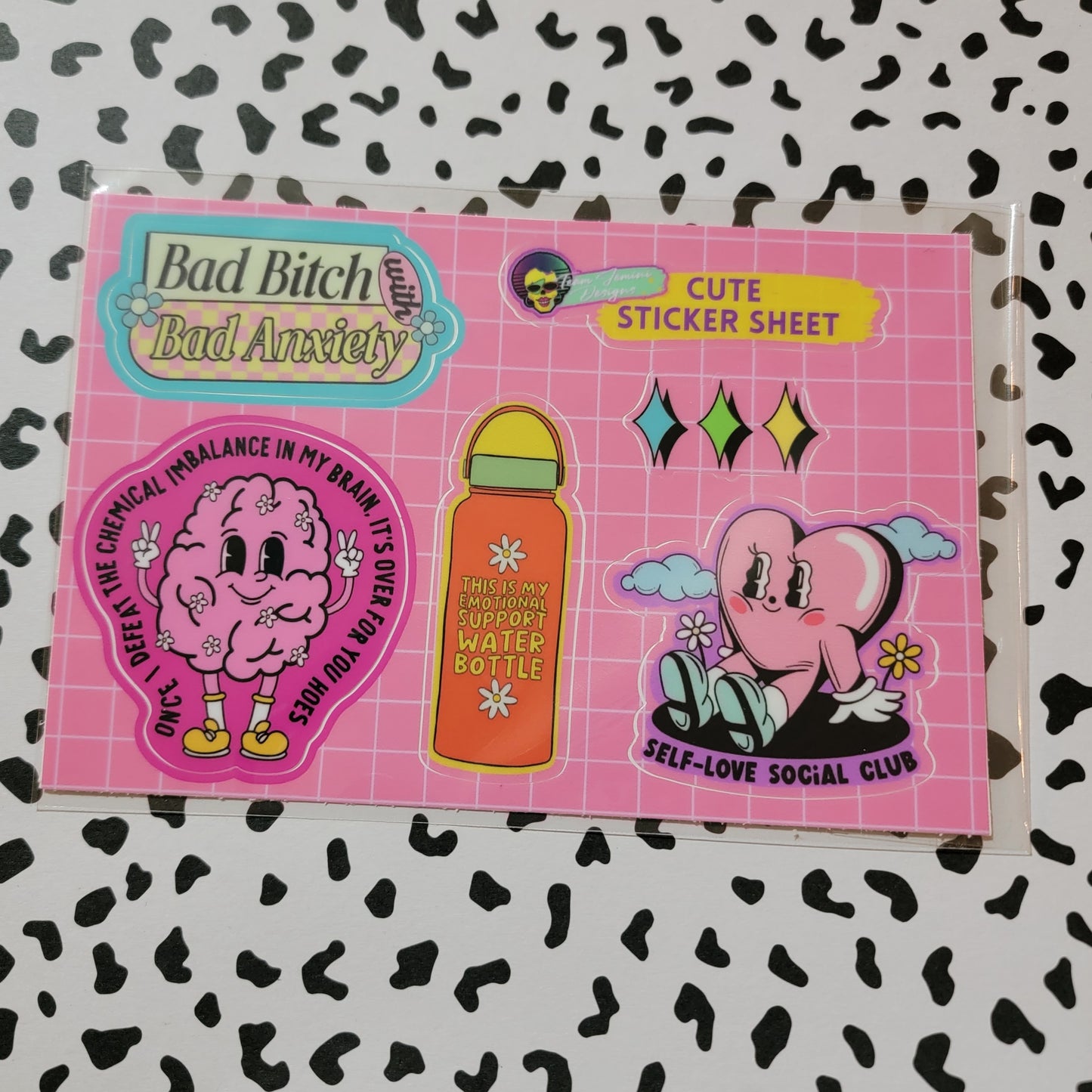 CUTE STICKERS STICKER SHEET