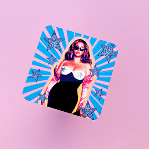 TOO BUSY BEY POP CULTURE COASTER