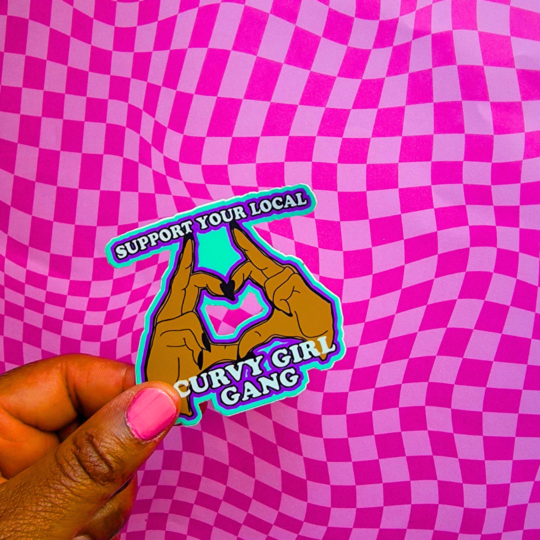 CURVY GIRL GANG STICKERS