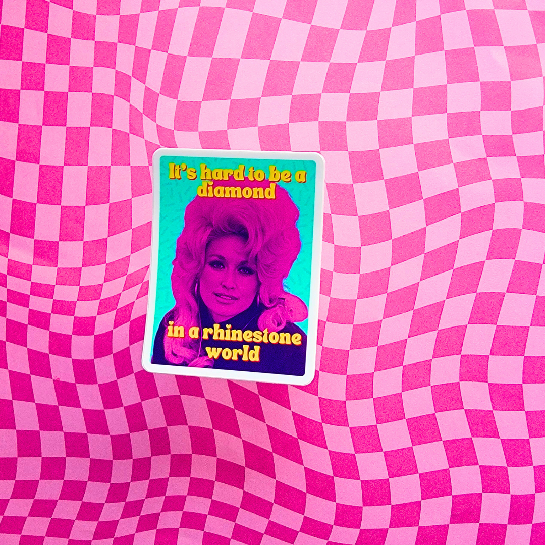 DIAMOND DOLLY STICKER