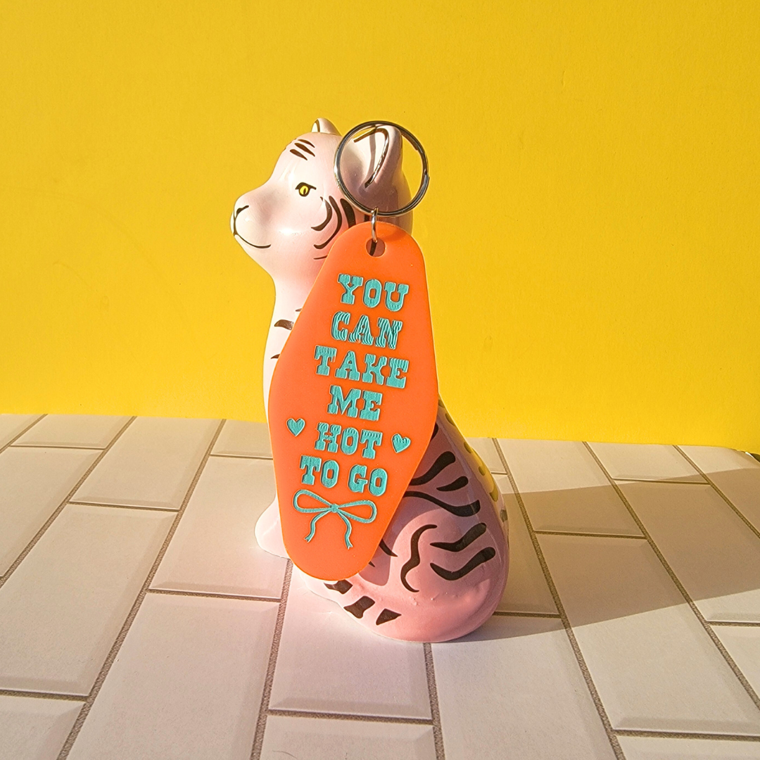I WON'T BE OK KEYCHAIN