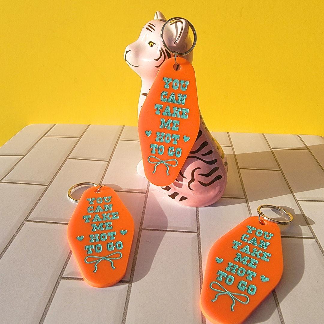 I WON'T BE OK KEYCHAIN