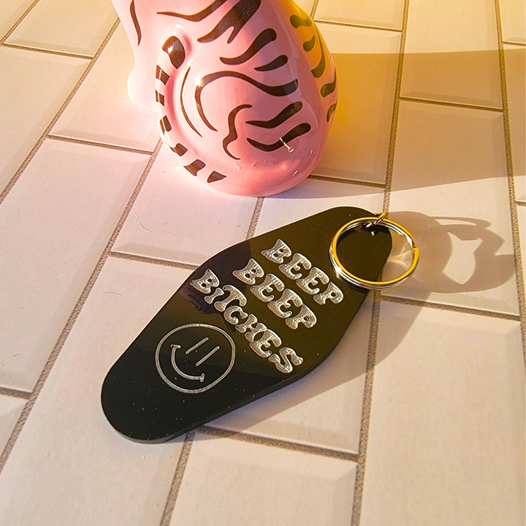 BEEP BEEP KEYCHAIN