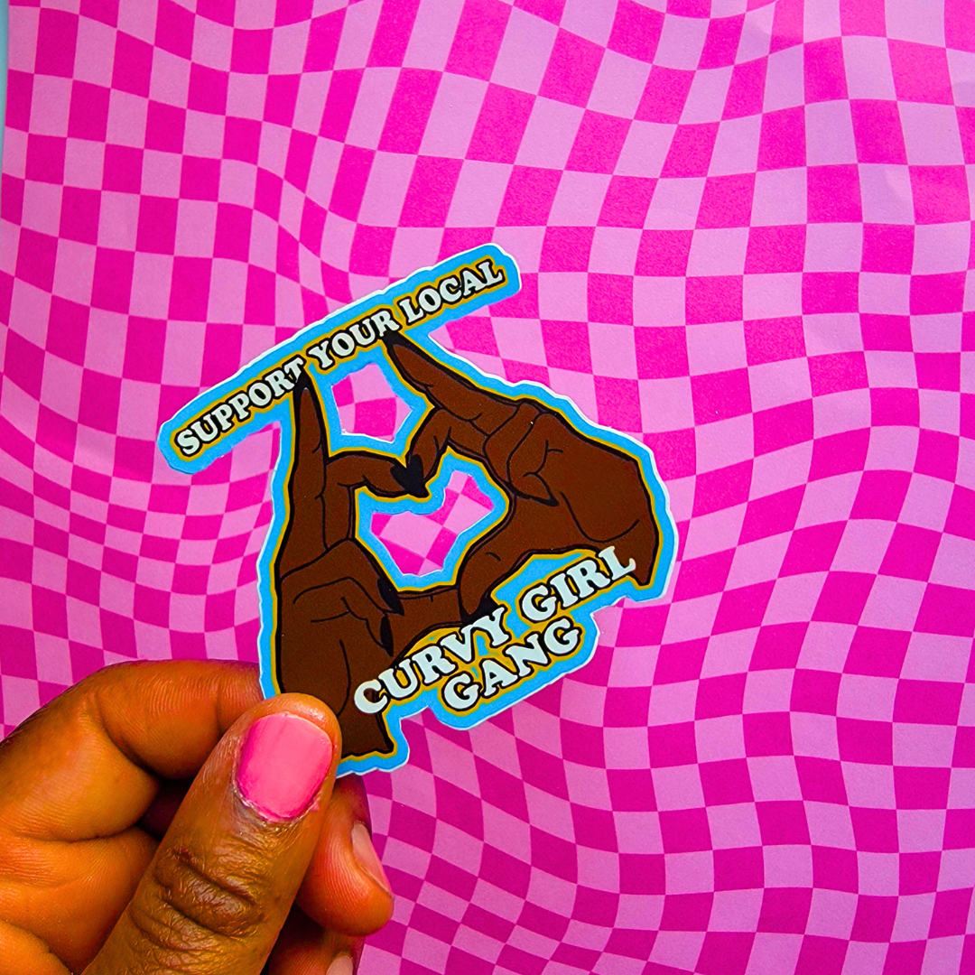 CURVY GIRL GANG STICKERS