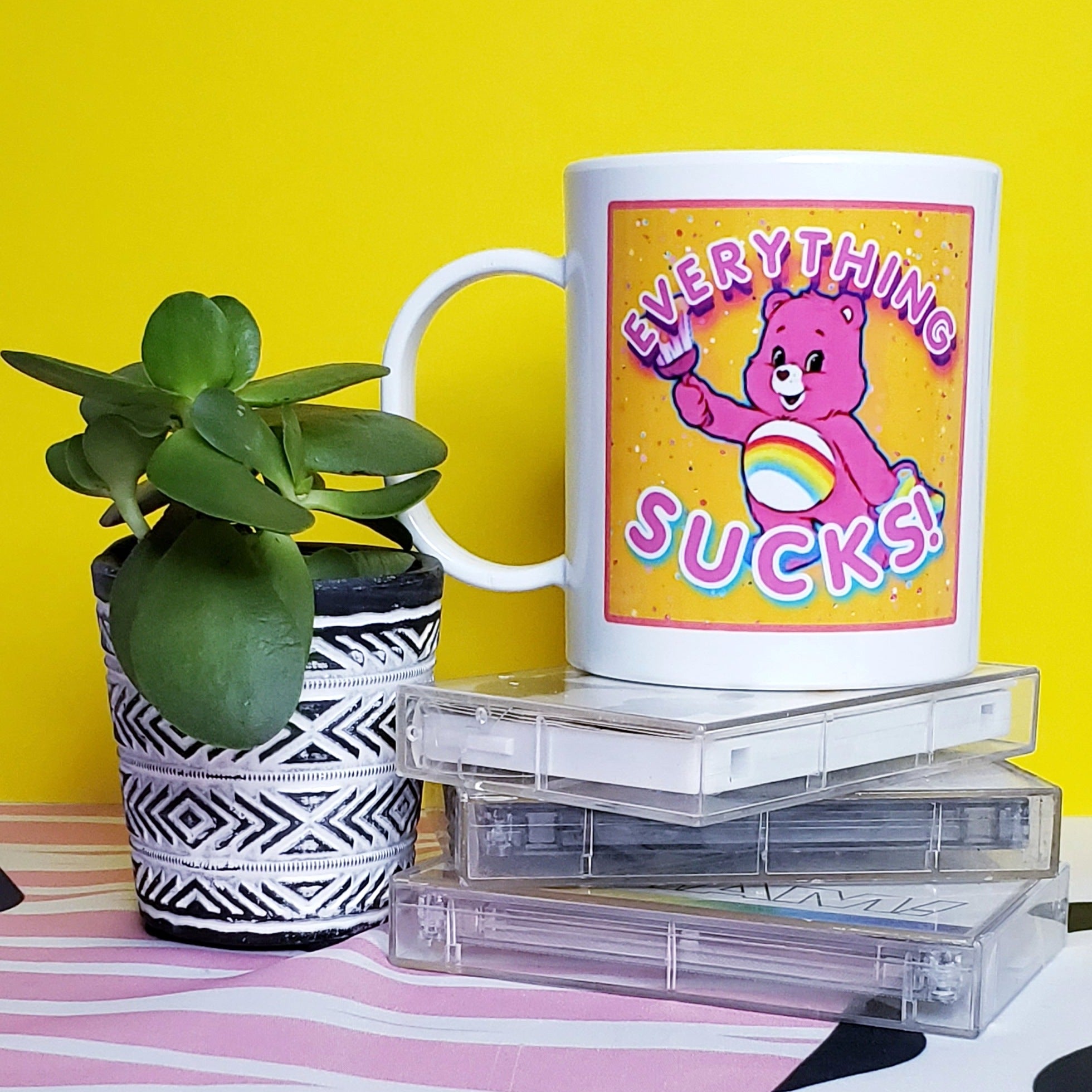 EVERYTHING SUCKS MUG