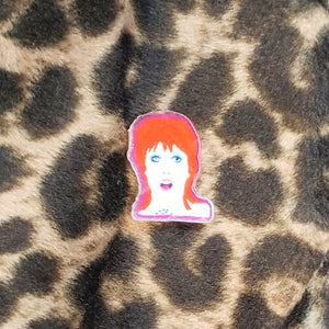 BOWIE ACRYLIC PIN