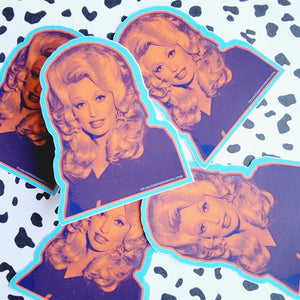 MULTI-COLORED DOLLY STICKERS