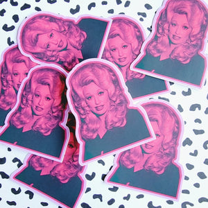 MULTI-COLORED DOLLY STICKERS