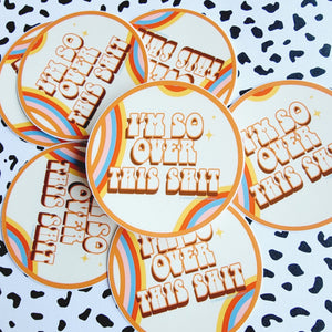 OVER THIS STICKER