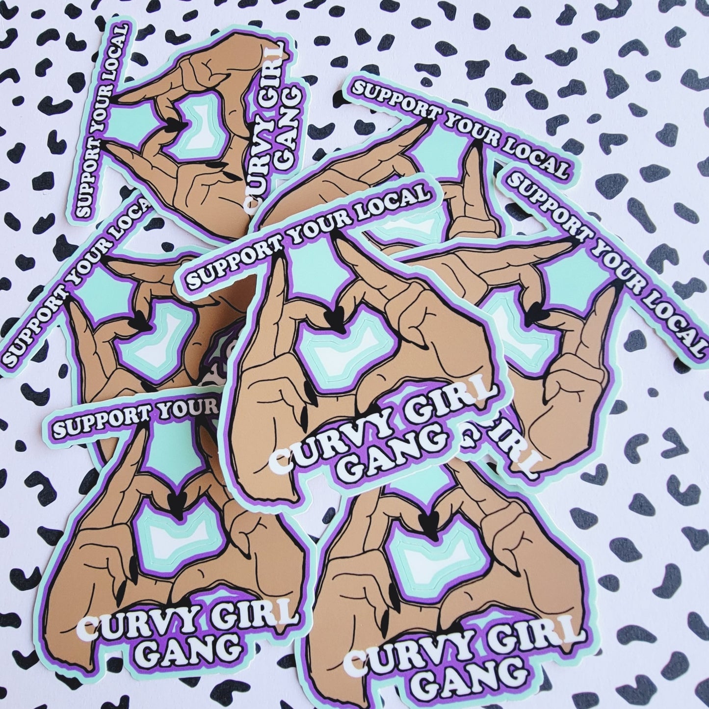 CURVY GIRL GANG STICKERS