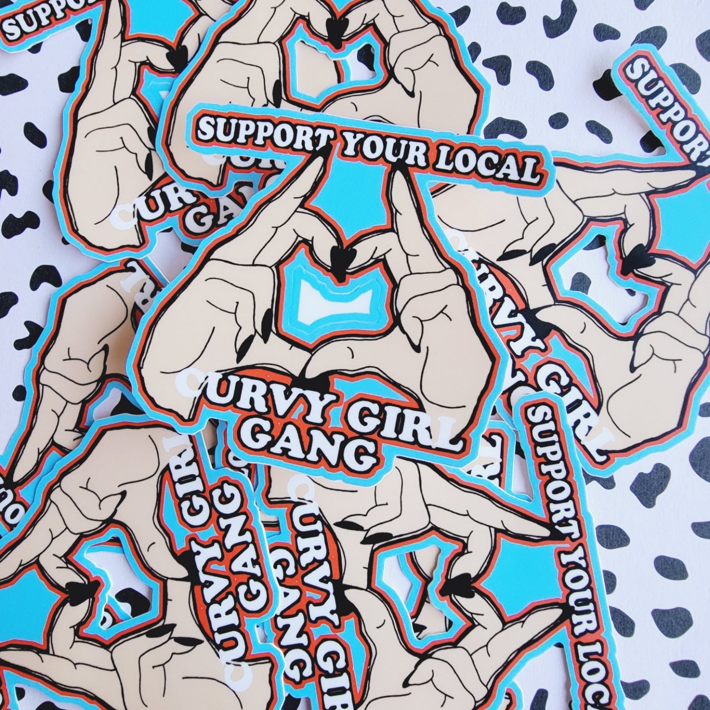 CURVY GIRL GANG STICKERS