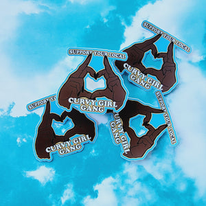 CURVY GIRL GANG STICKERS